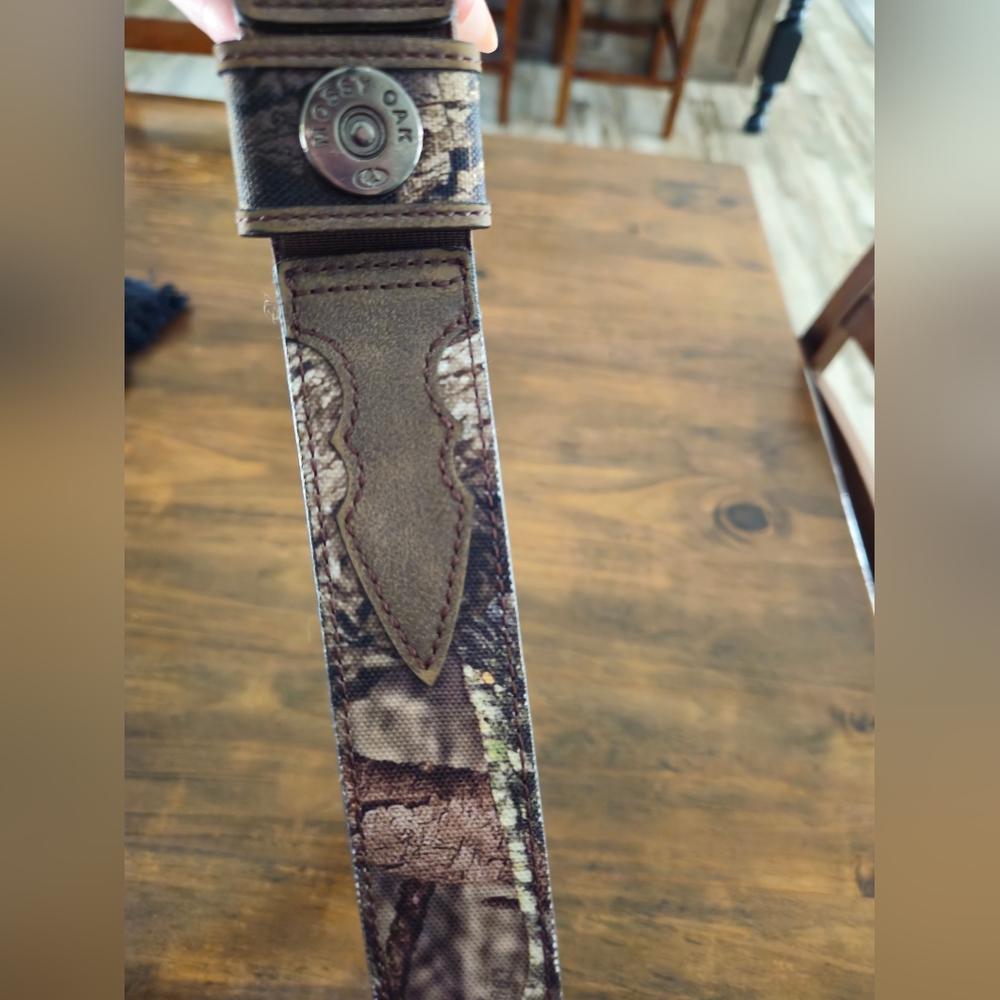 Mossy Oak Camo Belt with a stretchy waist | M 34-36 | Hunting, Camouflage, Men's - Picture 4 of 7